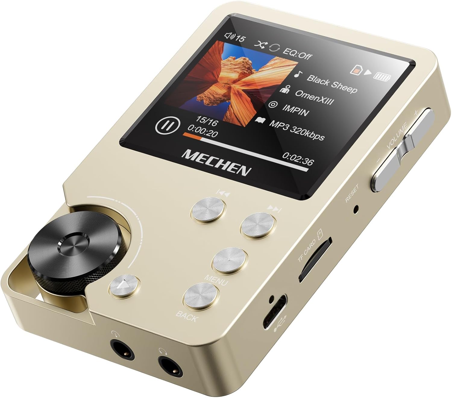 MECHEN M30 HiFi MP3 Player for High-Res Digital Audio Lovers