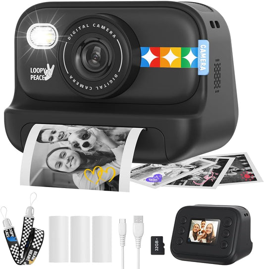1080P Instant Print Camera for Kids - Unleash Creativity!