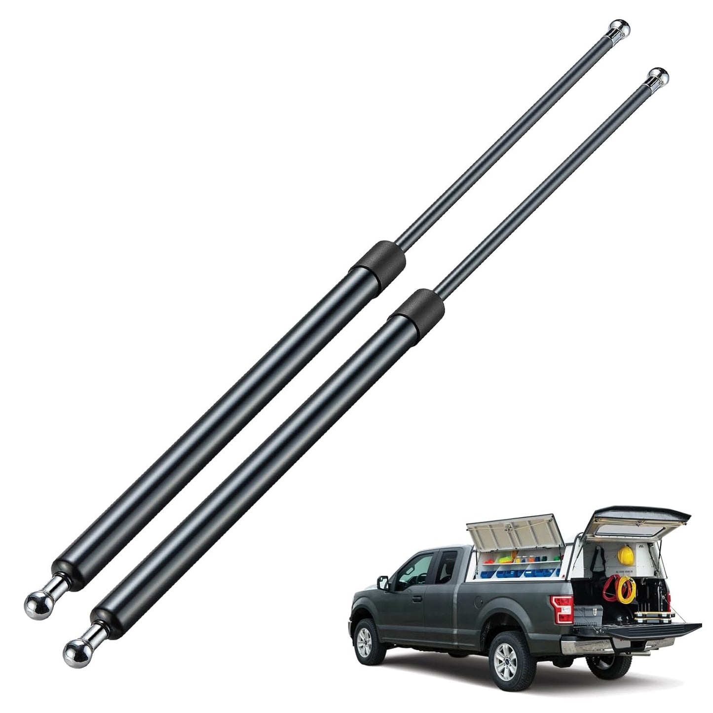 27 inch Gas Struts Shocks Lift Support for Camper Shells