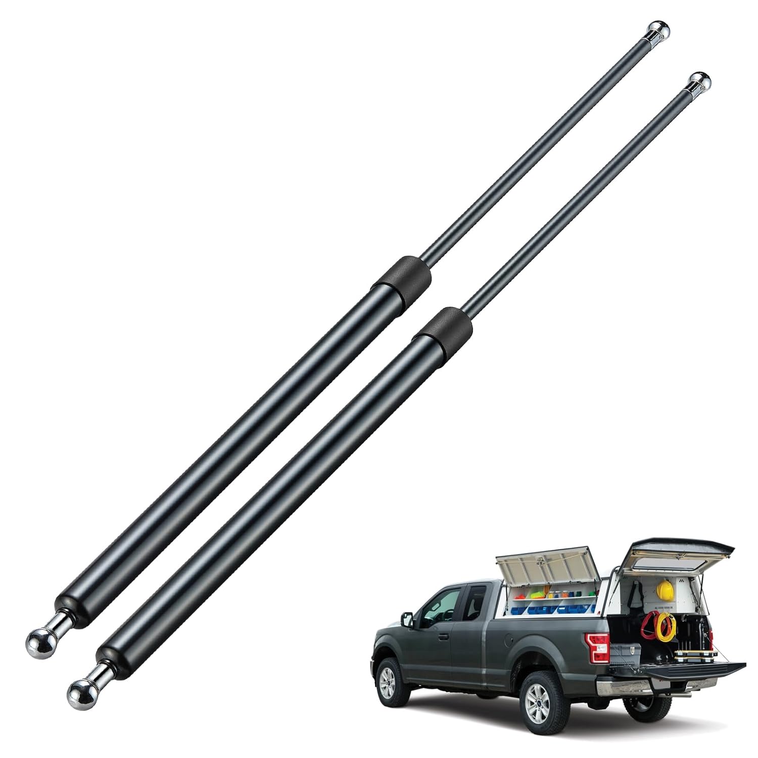27 inch Gas Struts Shocks Lift Support for Camper Shells