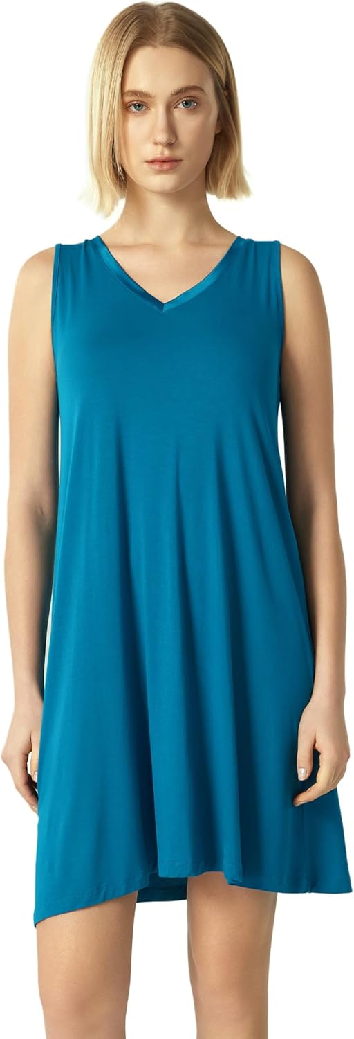 GYS Womens Bamboo-Derived Viscose Nightgowns for Ultimate Comfort
