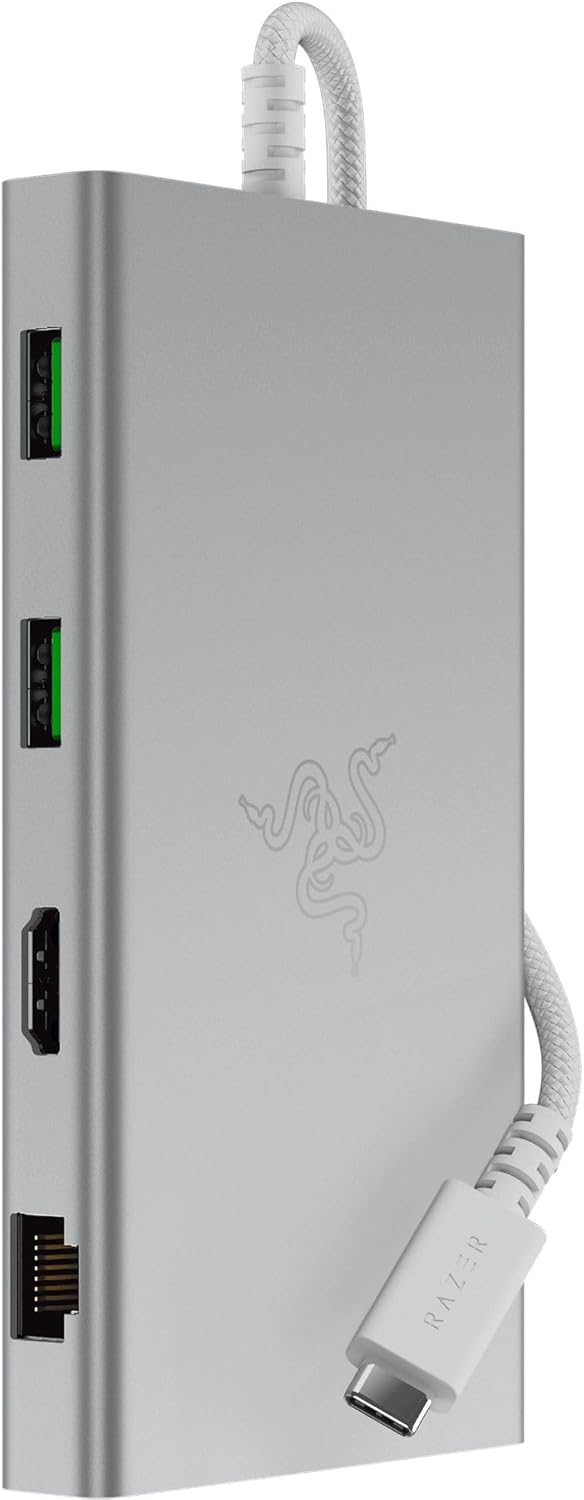 Razer USB C Dock 11-Port Travel Charging Station for Laptops