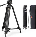 SmallRig AD-01 Video Tripod, 73in Heavy Duty Tripod - Stable 360 Fluid