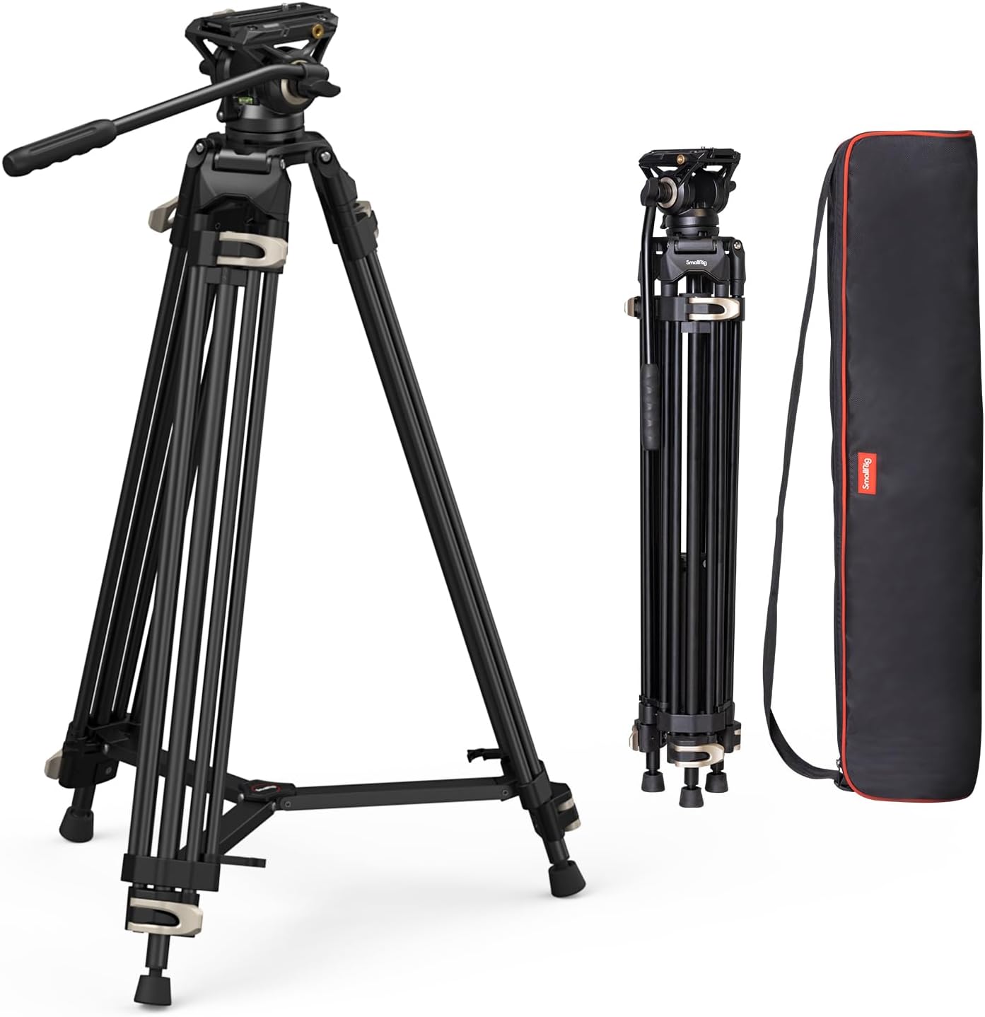 SmallRig AD-01 Video Tripod with 360 Degree Fluid Head
