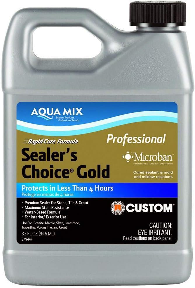 Aqua Mix Sealers Choice Gold - Premium Sealer for Stone and Tile
