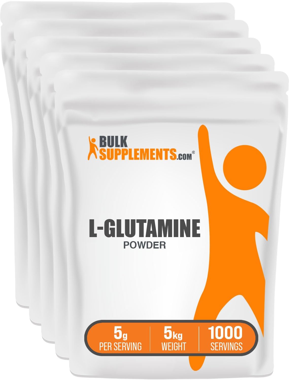 L-Glutamine Powder for Recovery & Gut Health - 1kg Pack