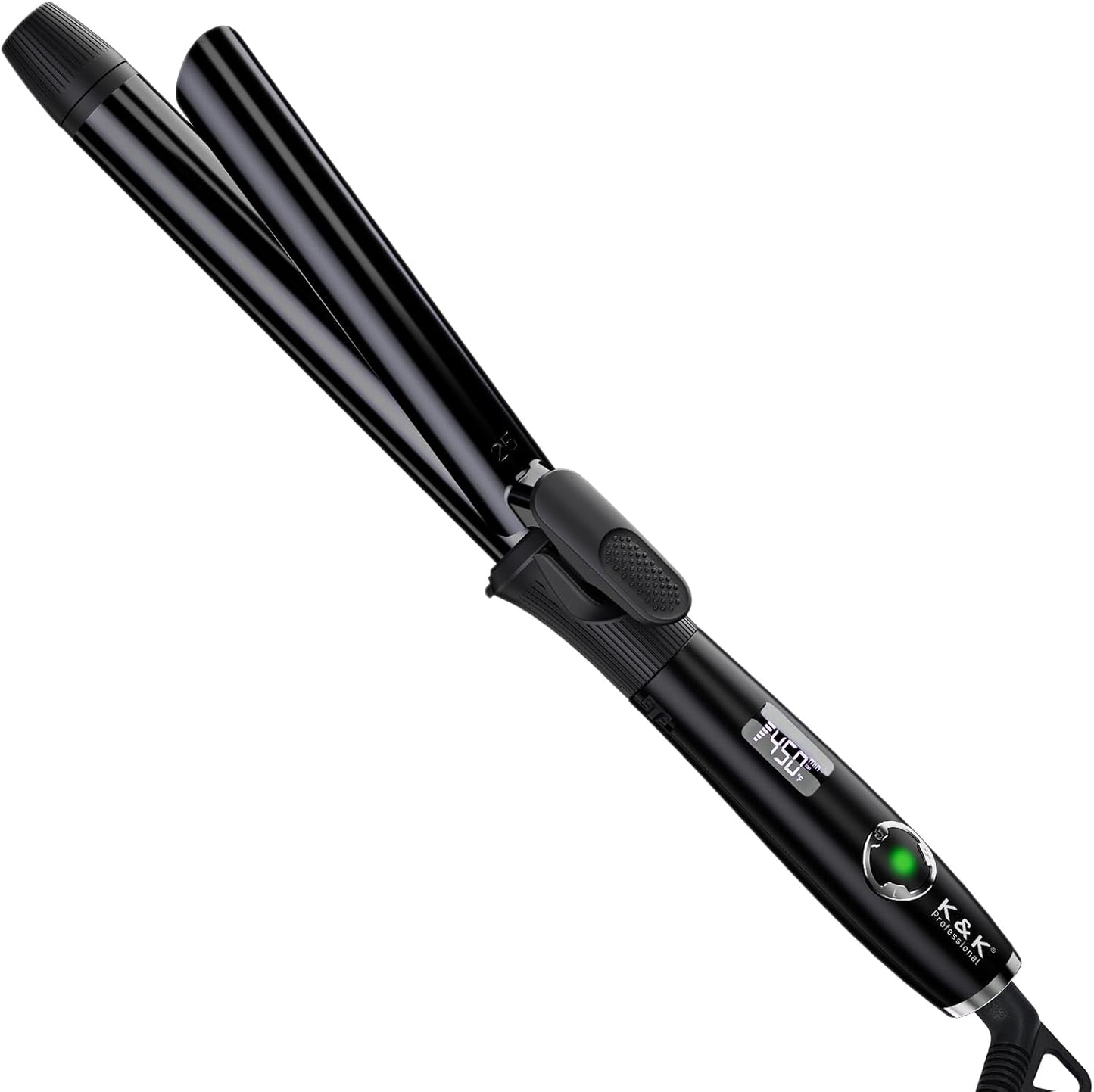 1 Inch Curling Iron with Tourmaline Ceramic Barrel for Curls