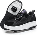 Roller Skate Shoes for Kids with Rechargeable Detachable Wheels - Fun