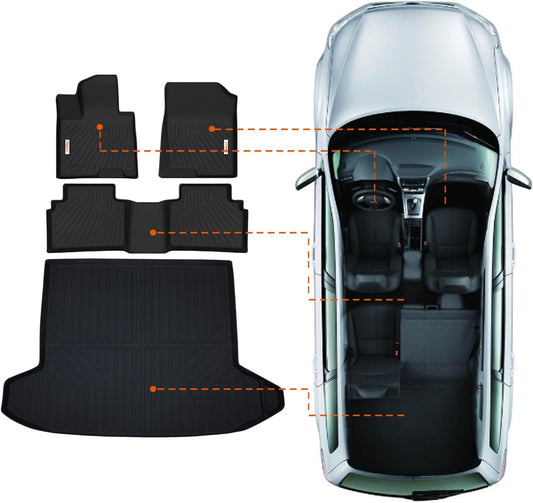 Custom Fit Tesson Floor Mats for 2022-2025 Hyundai Tucson