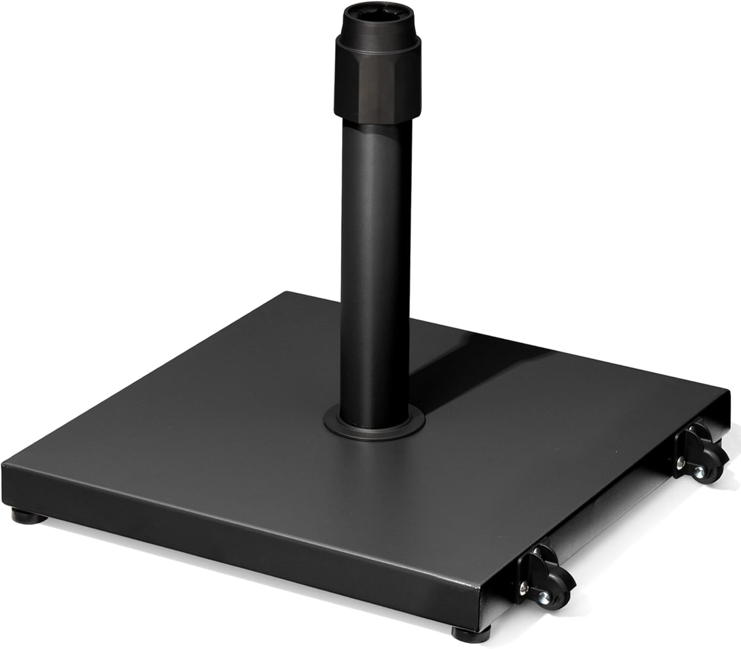 42lbs Heavy Duty Patio Umbrella Base with Wheels for Stability