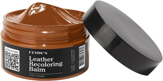 Clyde's Recoloring Balm - Non-Toxic Leather Dye & Restorer