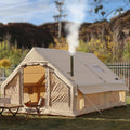 BOOMLATU Inflatable 4 Season Tent: Stove Jack, Waterproof, Easy Setup