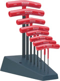 Hex T-Handle Set 2-10mm with Stand - Durable Protanium Steel