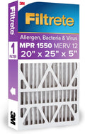 Filtrete 20x25x5 AC Furnace Air Filter for Clean Air