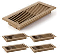 Floor Vents Floor Registers 4x10 in Heavy Duty Metal Covers