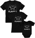 Tstars Family Player Gaming Shirts Set