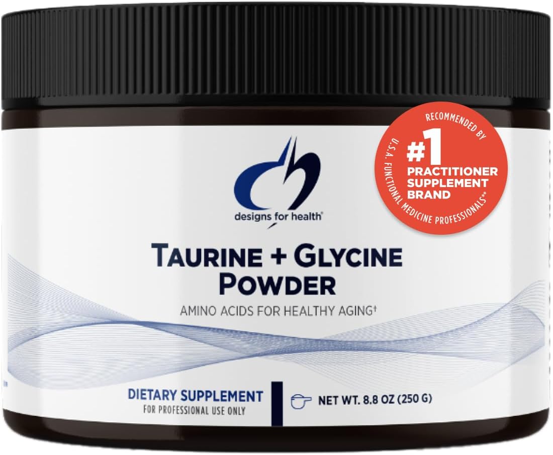 Taurine + Glycine Powder for Healthy Aging and Heart Support
