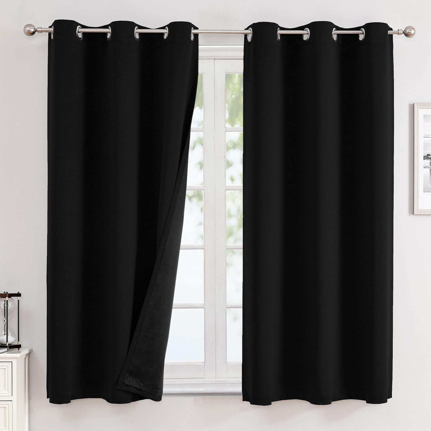 Total Blackout Curtains for Bedroom by ChrisDowa - 42x54 in