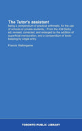 The Tutor's Assistant - Practical Arithmetic Guide for Students
