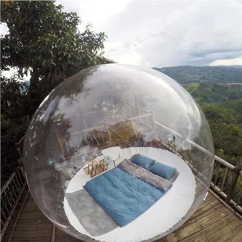 Transparent Rainproof Bubble Tent - Family Stargazing Fun!