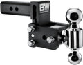 B&W Tow & Stow Adjustable Trailer Hitch Ball Mount - 3in Drop