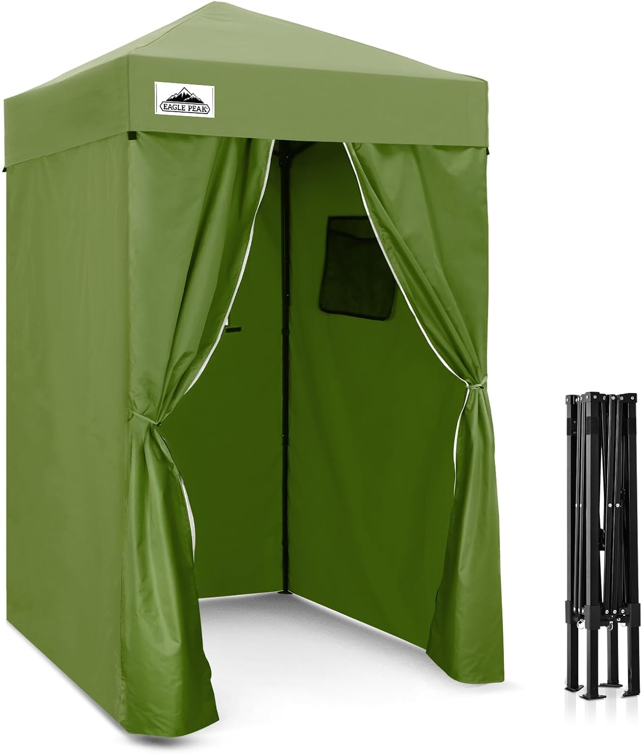 EAGLE PEAK Flex Ultra Compact 4x4 Pop-up Canopy for Privacy