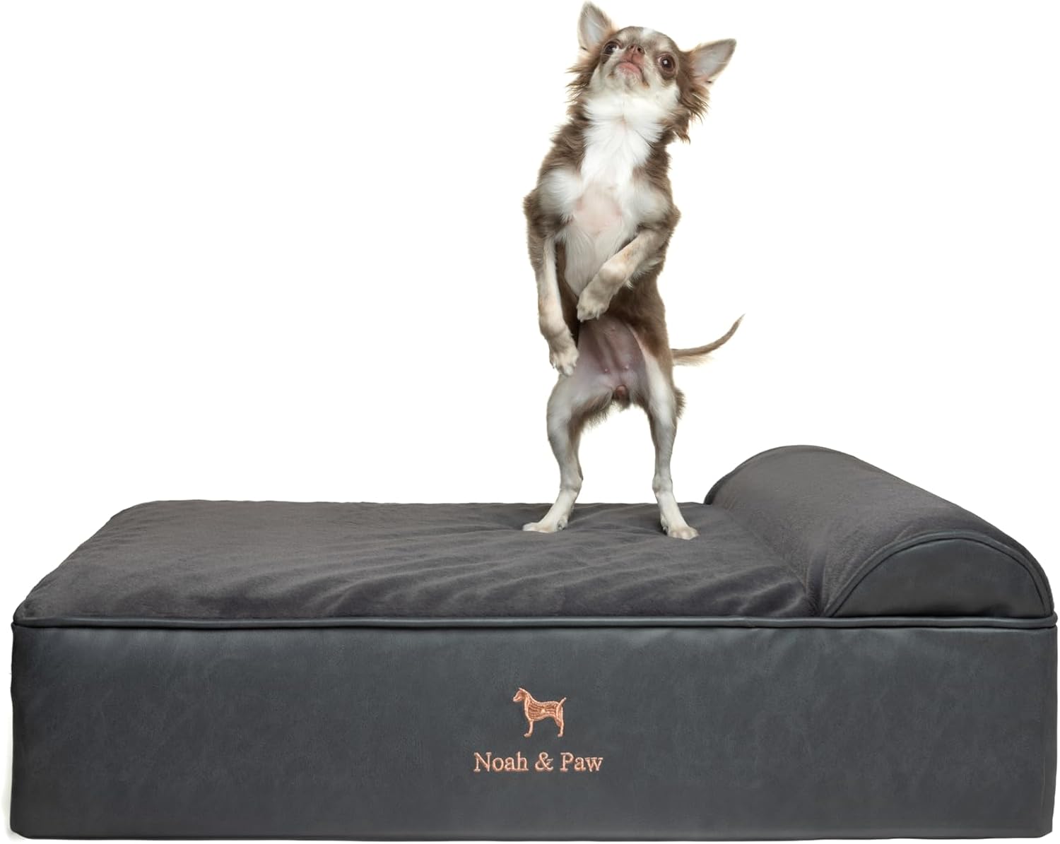 Orthopedic Dog Bed with Cooling Gel for Medium Size Pets