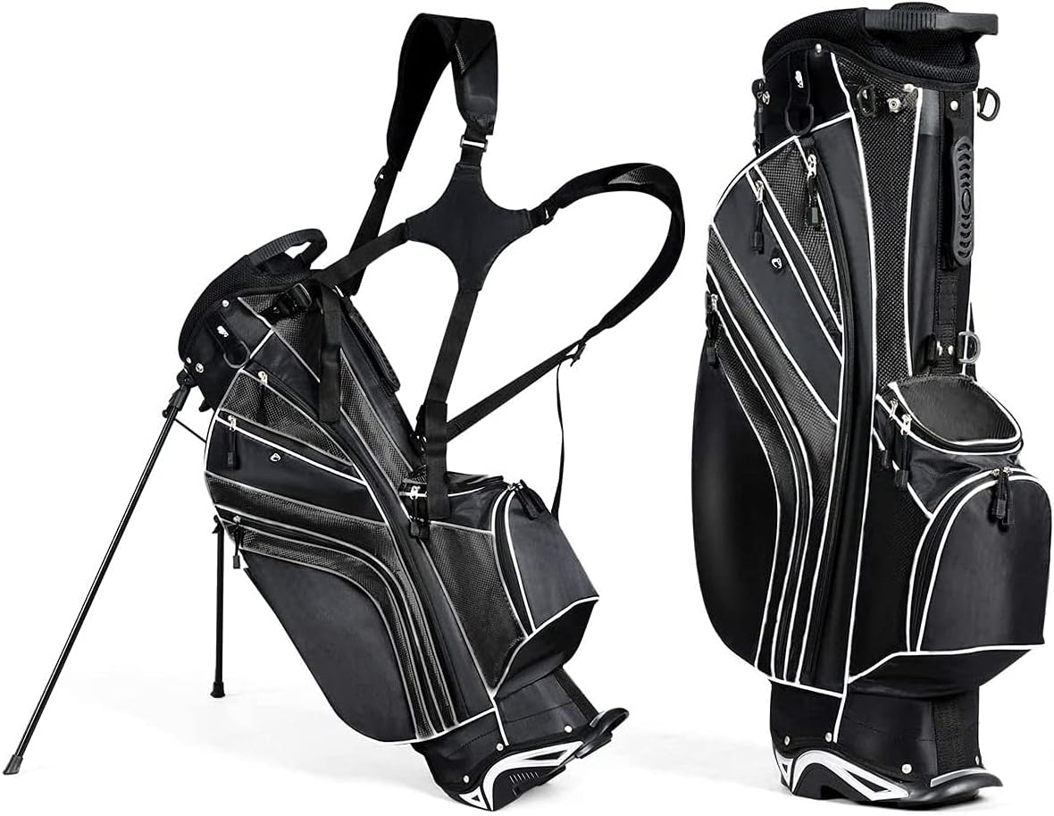 Lightweight Mayjooy Golf Bag - Comfortable Dual Straps!
