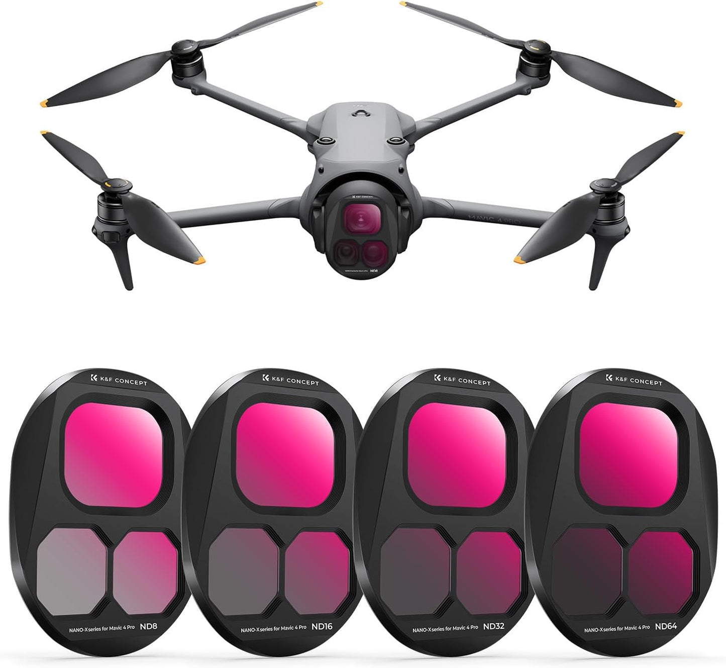 K&F Concept ND Filter Set for DJI Mavic 4 Pro - 4 Pack