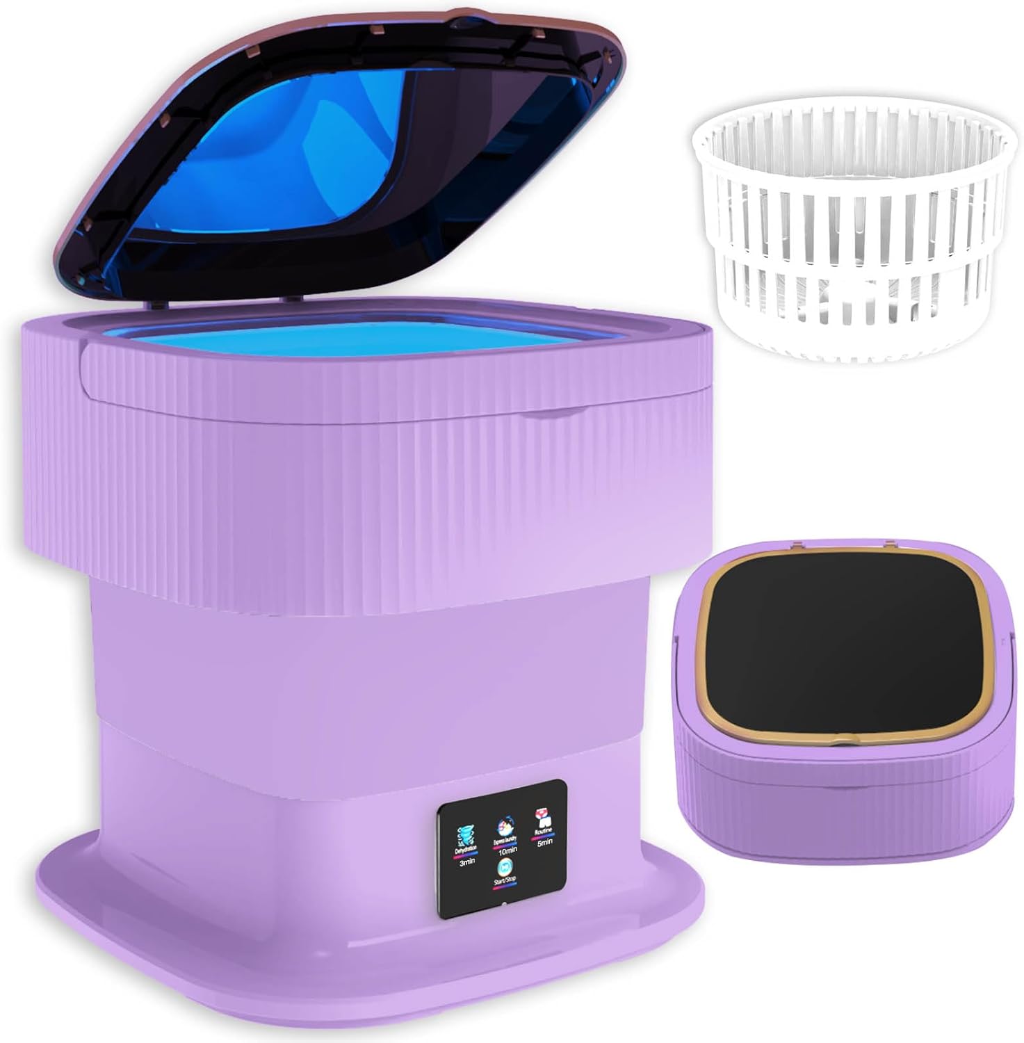 Compact 15L Portable Washer: Perfect for Travel and Small Spaces