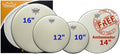 Remo Ambassador 4-Pc Tom Pack Coated Heads - Reliable Tone for Kits