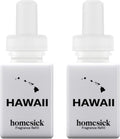 Pura & Homesick Home Scent Refill - Hawaii 2-Pack - Long-Lasting Aroma