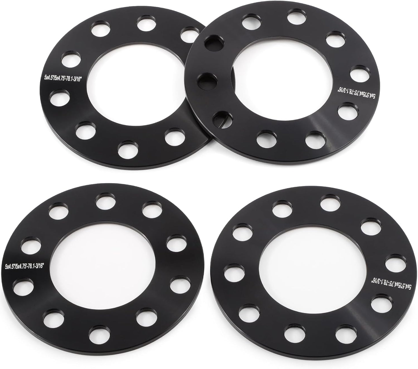 5x4.5 Wheel Spacers for Mustang, Ranger, Cherokee, Wrangler