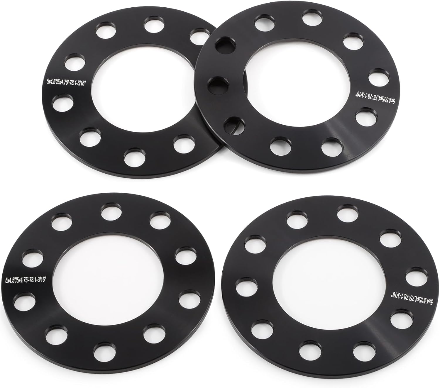 5x4.5 Wheel Spacers for Mustang, Ranger, Cherokee, Wrangler