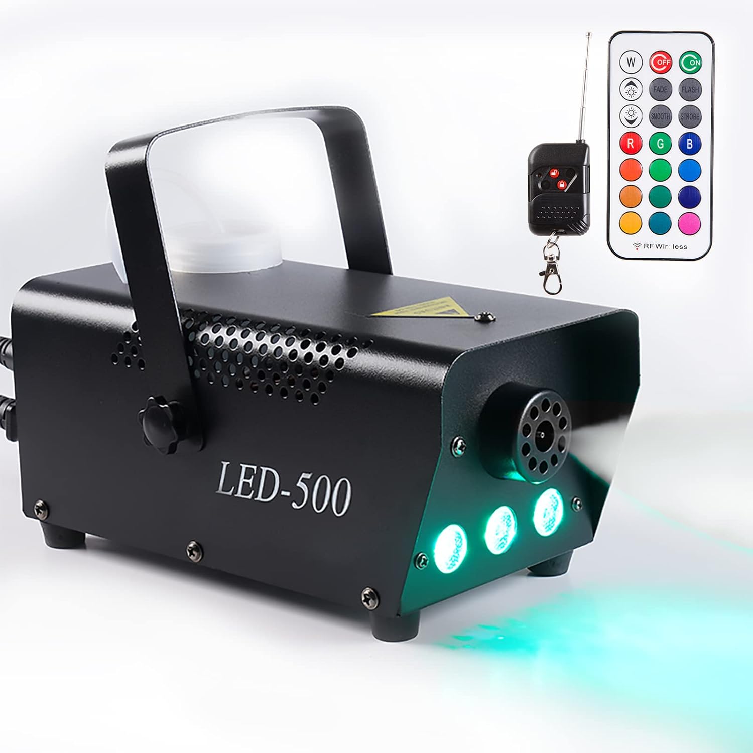500W Fog Machine with LED Lights for Parties and Events