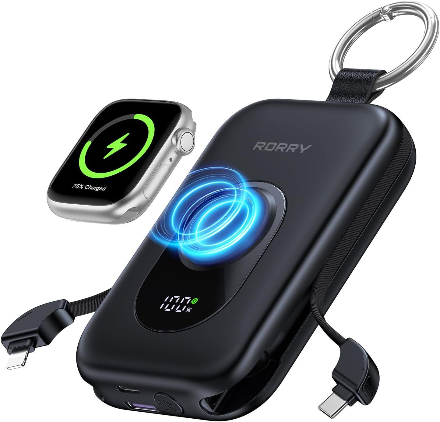 RORRY Portable Charger 20000mAh PD 30W Power Bank for Apple