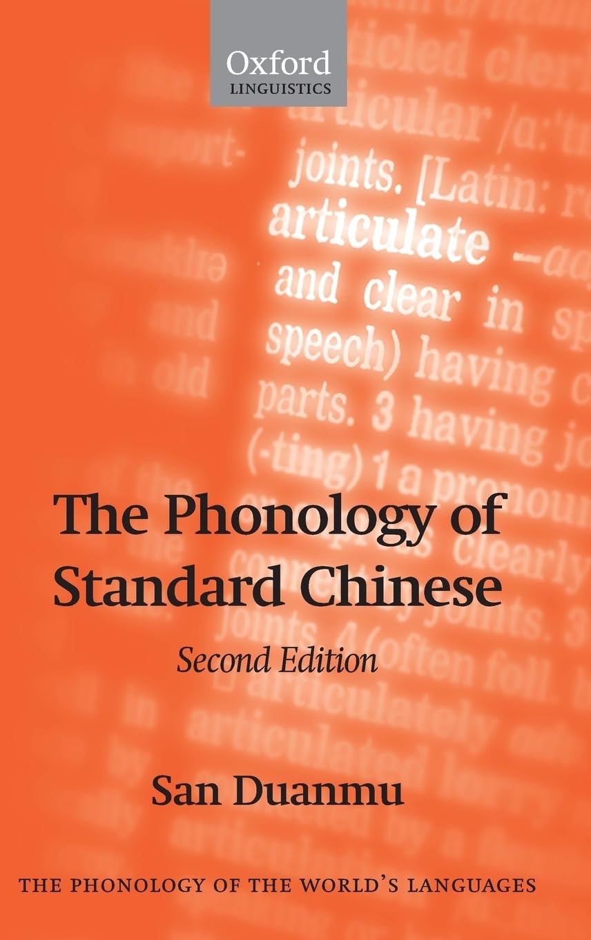 The Phonology of Standard Chinese: A Comprehensive Guide
