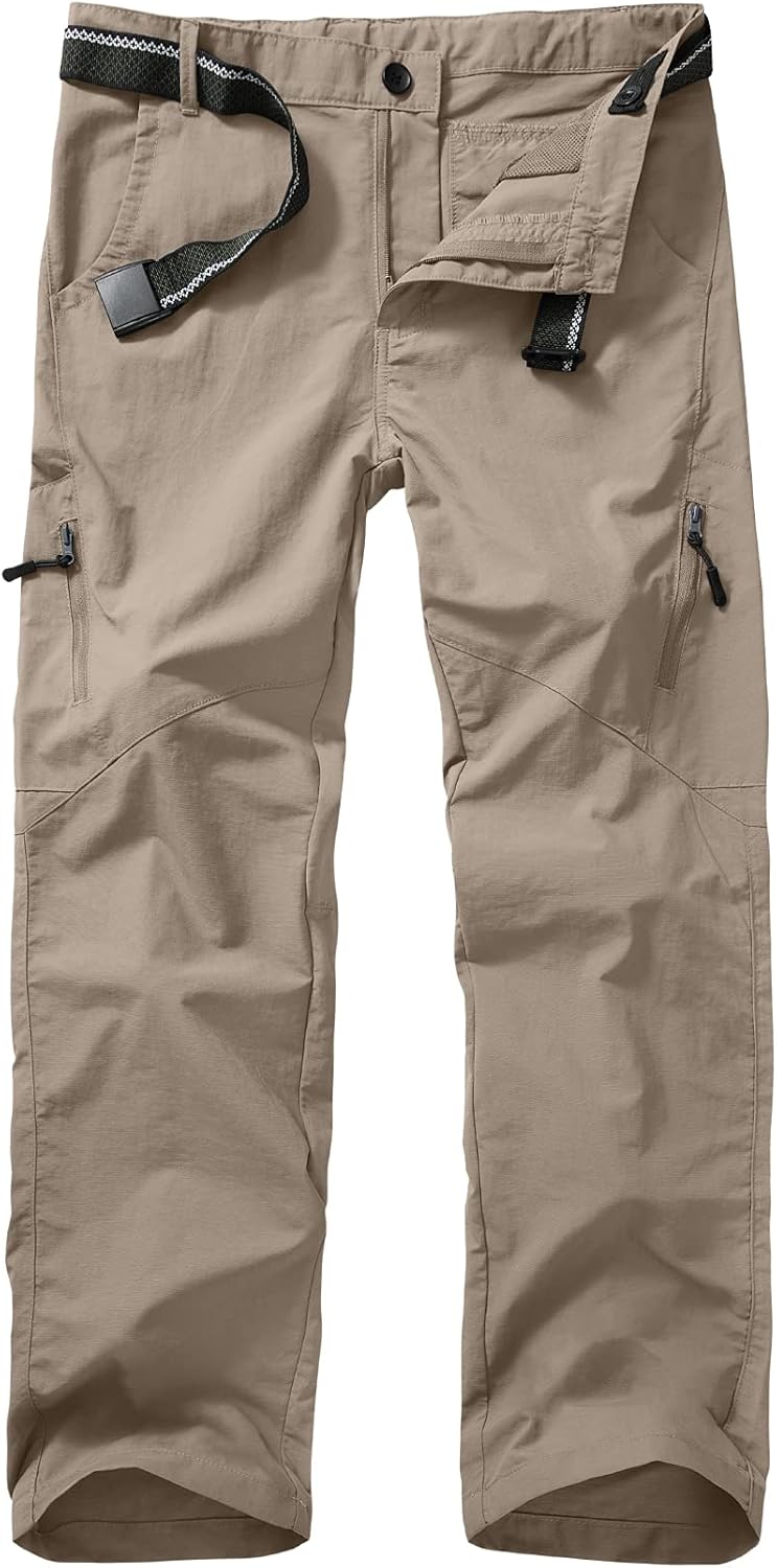 Kids' Cargo Pants for Boys - Quick Dry Hiking Outdoor Wear