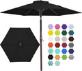 7.5ft Patio Umbrella Market Table Umbrella - Crank Tilt Shade