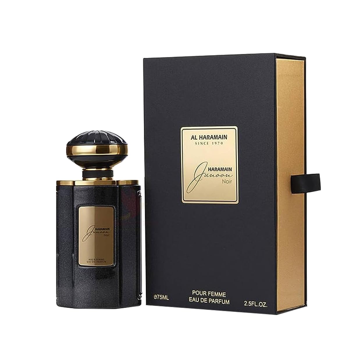 Al Haramain Junoon Noir EDP for Women - Floral Fragrance Delight