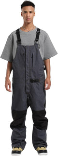 HIEEKDER Insulated Snow Bibs - Stay Warm & Dry!