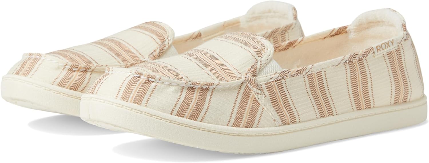 Roxy Womens Minnow VII: Eco-Conscious Slip-On Comfort Footwear
