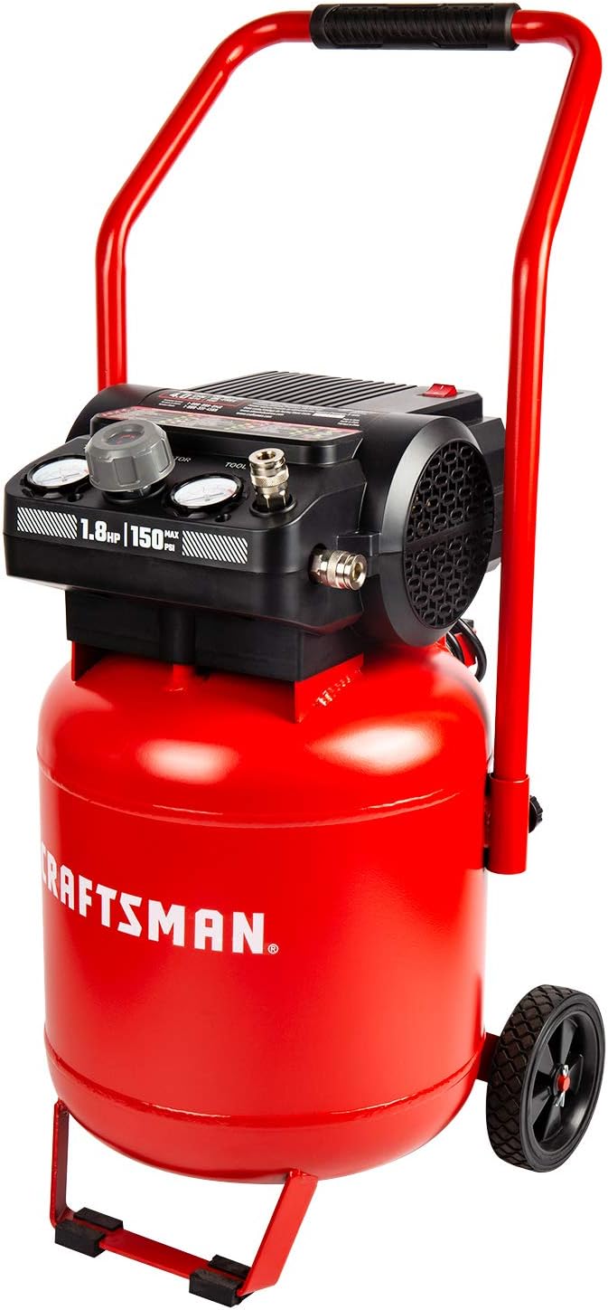 Powerful 10 Gal Craftsman Air Compressor - Max 150 PSI