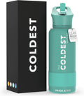 Coldest Insulated Water Bottle with Straw Lid - 32 oz Cold Retention