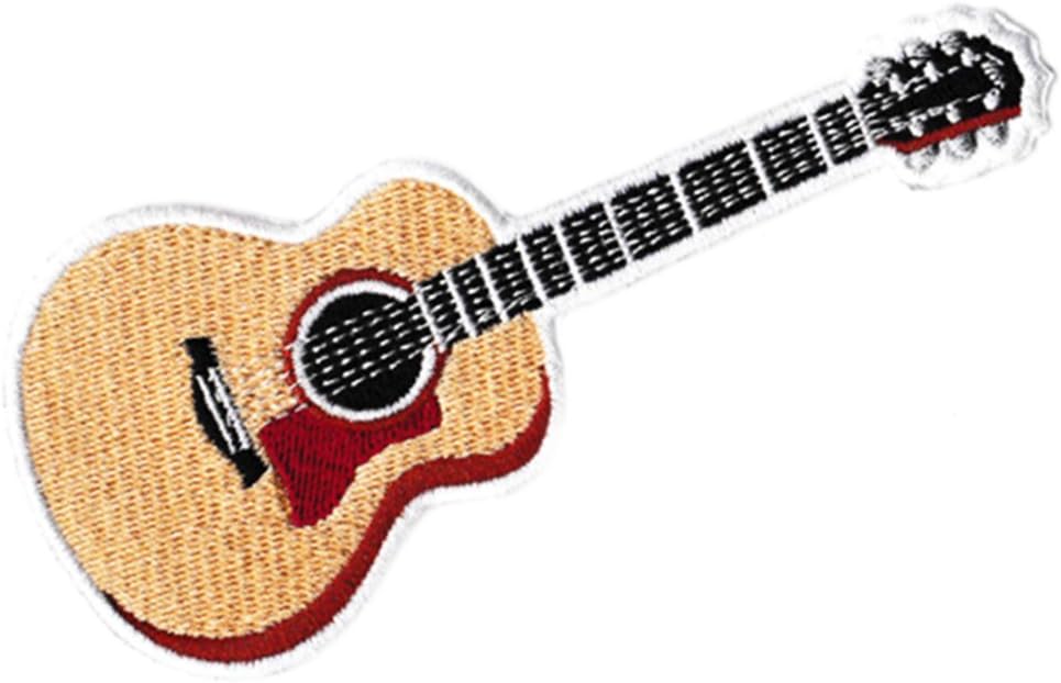 Vintage USA Acoustic Guitar Patch - Rock Music