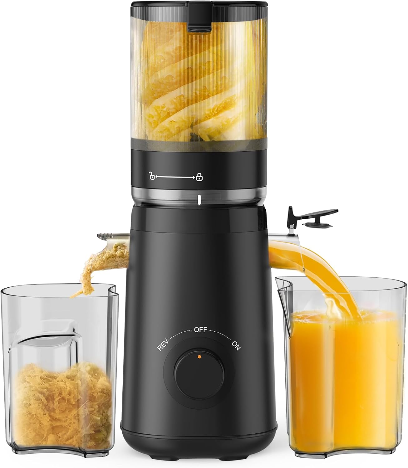 TUUMIIST Cold Press Juicer: High Juice Yield & Easy Clean