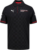 PUMA Porsche Motorsport Men's Team Polo - Black - Team Style