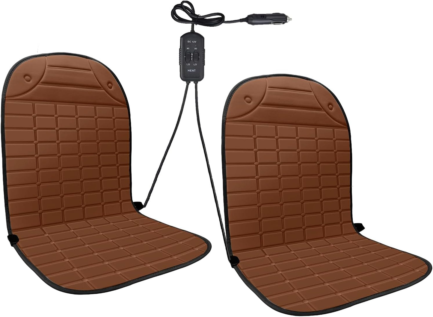 2 PCS Comfortable Winter Seat Cushion for Full Back Support