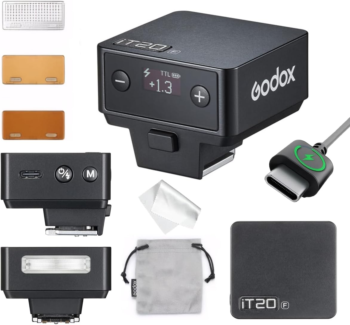 Godox IT20F Mini Flash: TTL/Manual Modes, Ultra-Compact Design