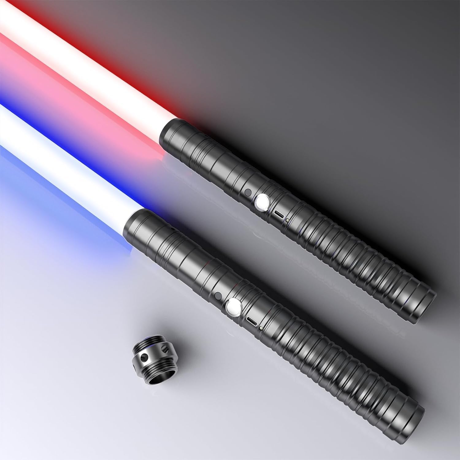 Beyondtrade Lightsabers with RGB Colors and FX Sound for Dueling